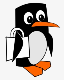 Penguin, Clipart, Animal, Drawn, Cartoon, Funny - Djur Clipart, HD Png Download, Free Download