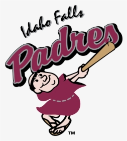 Idaho Falls Padres Logo Png Transparent - San Diego Padres Friar, Png Download, Free Download