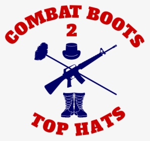 Combat Boots To Top Hats - Charlotte Desoto Building Industry Association, HD Png Download, Free Download