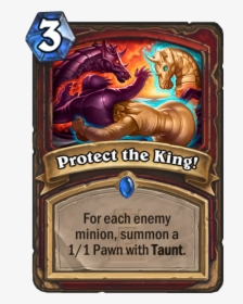 Protect The King Hearthstone, HD Png Download, Free Download