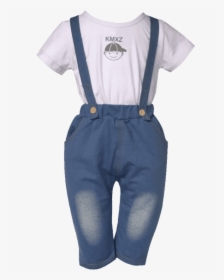 Baby Suspender Outfit - One-piece Garment, HD Png Download, Free Download