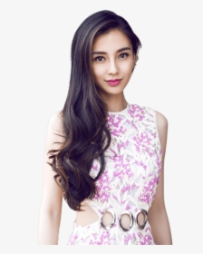 Angelababy Pink Outfit - Angelababy In Pink, HD Png Download, Free Download