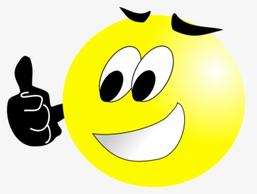 Emoticon,smiley,yellow - Clipart Face Well Done Smiley Transparent Background, HD Png Download, Free Download