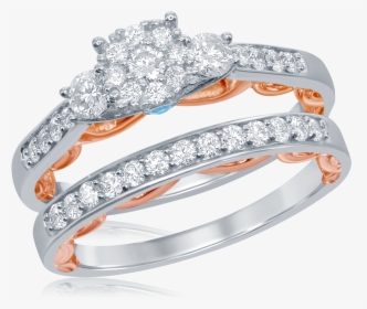 Transparent Cinderella Silhouette Png - Disney Enchanted Rose Wedding Ring, Png Download, Free Download