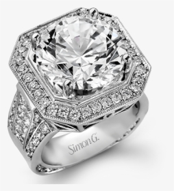 18k White Gold Engagement Ring Tipton"s Fine Jewelry - Engagement Ring, HD Png Download, Free Download