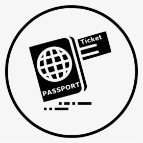 Ticket Passport Travel Visa Identity Tourism Document - Visa Passport Vector Png, Transparent Png, Free Download