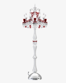 Zenith Clear And Red 12l Floor Candelabra3d View"  - Transparent Candelabra, HD Png Download, Free Download