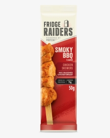 Single Pack Of Smoky Bbq Chicken Skewers - Fridge Raiders Chicken, HD Png Download, Free Download