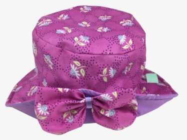 Pink Daisy Sun Hat With Mauve Lining Pattern - Baseball Cap, HD Png Download, Free Download