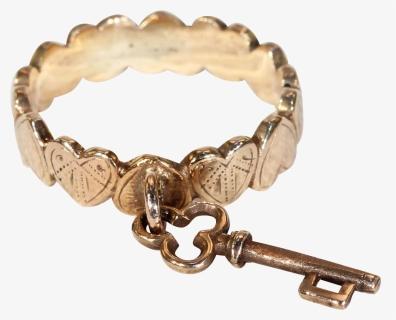 Antique "key To My Heart - Key Bracelet Jewelry Png Transparente, Png Download, Free Download