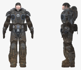 Marcus Fenix Png Image Background - Gears Of War Marcus Fenix Model, Transparent Png, Free Download