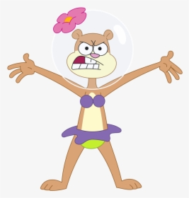Sandy Bob Esponja Png - Sandy Spongebob De Bikini, Transparent Png, Free Download