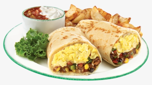 Cora Breakfast & Lunch Image - Crepe Burrito, HD Png Download, Free Download