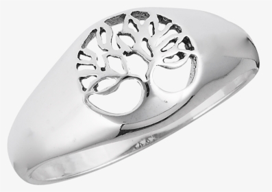 Sterling Silver Tree Cutout Ring - Pre-engagement Ring, HD Png Download, Free Download