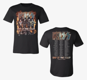 Kiss T Shirt End Of The Road, HD Png Download, Free Download