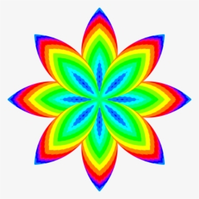 Flower,leaf,symmetry - Elements And Principles Of Art Drawing, HD Png Download, Free Download