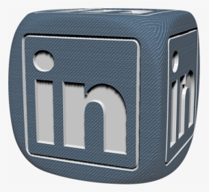 Linkedin, Socialmedia, Cube, 3 D, Conception, Graphical - Steel, HD Png Download, Free Download