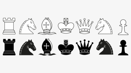 Chess, Chess Icons, Shah Of Persian, King - Transparent Chess Piece Icon, HD Png Download, Free Download