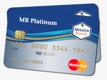 Mb Platinum Credit Card - Visa Mastercard, HD Png Download, Free Download