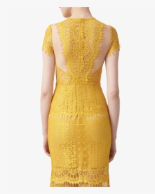 Transparent Gold Lace Png - Cocktail Dress, Png Download, Free Download