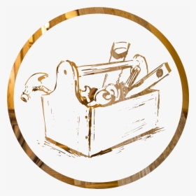Drawing Of A Tool Box, HD Png Download, Free Download