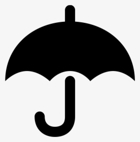 And White,clip Art,graphics - Umbrella Icon Png, Transparent Png, Free Download