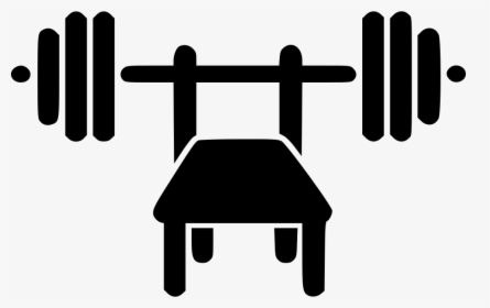 Bench Press Svg Png - Bench Press Clipart Png, Transparent Png, Free Download