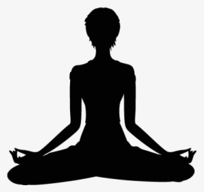 Wall Decal Yoga Sticker Clip Art - Yoga Poses Picture Black And White, HD Png Download, Free Download