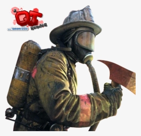 Cool Firefighter Drawing, HD Png Download, Free Download