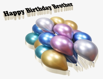 Happy Birthday Brother Png Free Download - Graphic Design, Transparent Png, Free Download