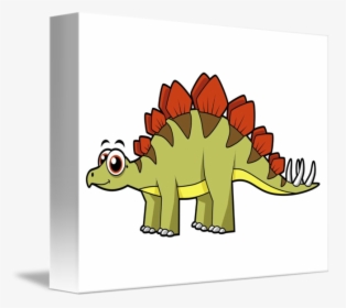 Stegosaurus Vector Cute - Cartoon, HD Png Download, Free Download