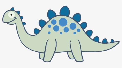 Stegosaurus Vector Cute - Cute Dinosaur Stegosaurus Clipart, HD Png Download, Free Download