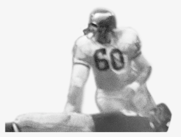 Chuck Bednarik Hit On Frank Gifford - Player, HD Png Download, Free Download