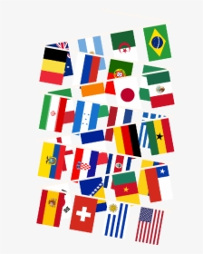 World Multi Nation Bunting - Brazil, HD Png Download, Free Download