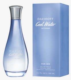 Davidoff Cool Water Intense For Her, HD Png Download, Free Download