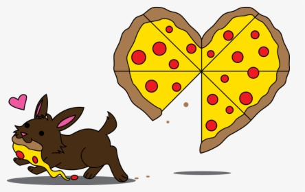 Clipart Heart Pizza - Pizza My Heart Clip Art, HD Png Download, Free Download
