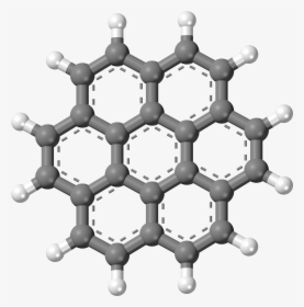 Coronene 3d Ball - Quinoline Molecule, HD Png Download, Free Download