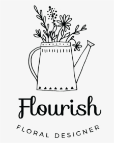 Flourish Black Logo - Lotelito, HD Png Download, Free Download