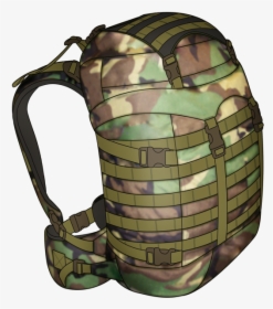 Backpack Clipart Military Backpack - Illustration, HD Png Download, Free Download