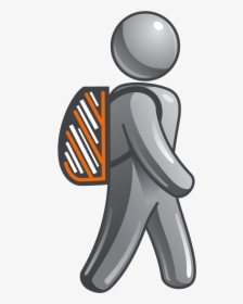 Backpack Clipart Organized Backpack - Ergonomic Backpack Sew, HD Png Download, Free Download