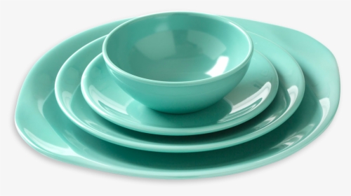 Russel Wright Melamine Tableware, Single Place Setting - Saucer, HD Png Download, Free Download