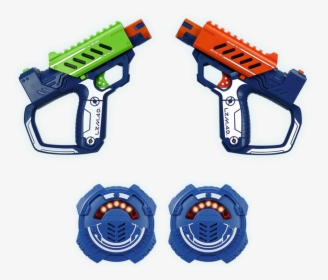Lazer M - A - D - Battle Ops, Set De Dos Pistolas Básicas - Pistolas Lazer Mad, HD Png Download, Free Download