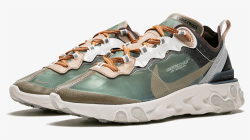 Nike React Element 87 Undercover Green Mist, HD Png Download, Free Download
