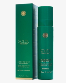 Soleil Toujours Aloe Antioxidant Calming Mist - Box, HD Png Download, Free Download
