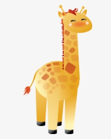 Giraffe Free To Use Clipart - سكرابز حيوانات كرتونية, HD Png Download, Free Download