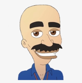 Coach Steve Shaved Part - Big Mouth, HD Png Download, Free Download
