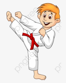 Taekwondo Boy Kimono Png - Karate Clipart, Transparent Png, Free Download