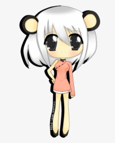 Anime Clipart Panda Hoodie , Transparent Cartoons - Chibi, HD Png Download, Free Download