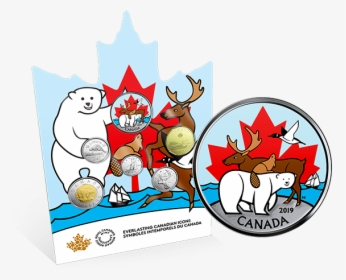 2019 Everlasting Canadian Icons Coin Set, HD Png Download, Free Download