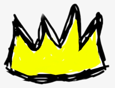 Transparent Crown Cartoon Png - Sketch Crown On Transparent Background, Png Download, Free Download